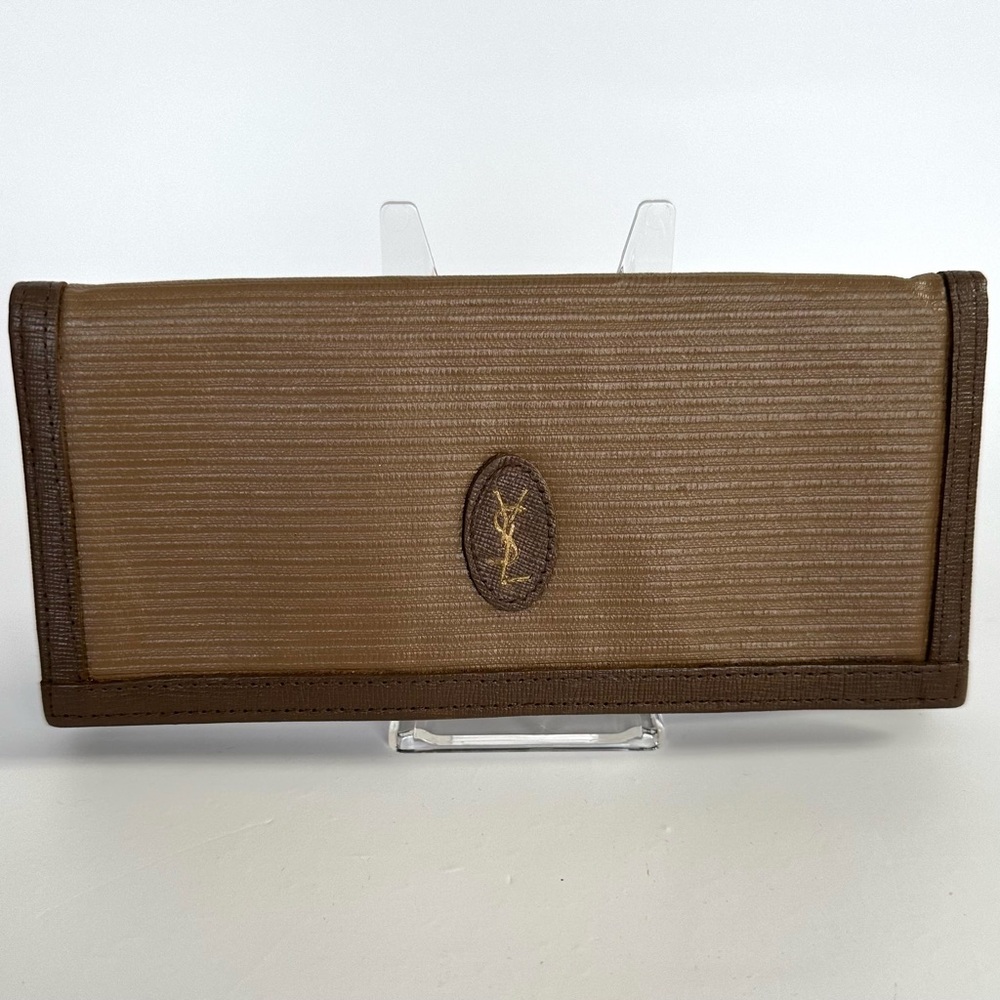 Yves Saint Laurent Brown Wallet